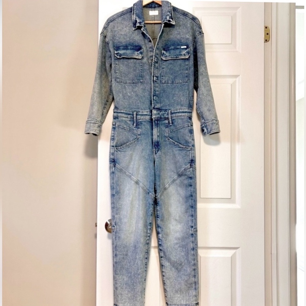 New MOTHER The All-In-One Breaker Ankle Jumpsuit